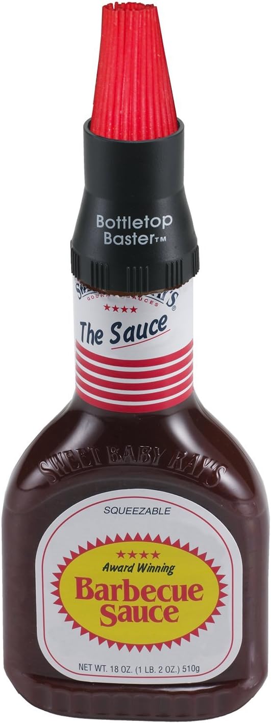 Jokari Crazy But It Works Silicone Bottletop BBQ Baster, Black, 2-Pack
