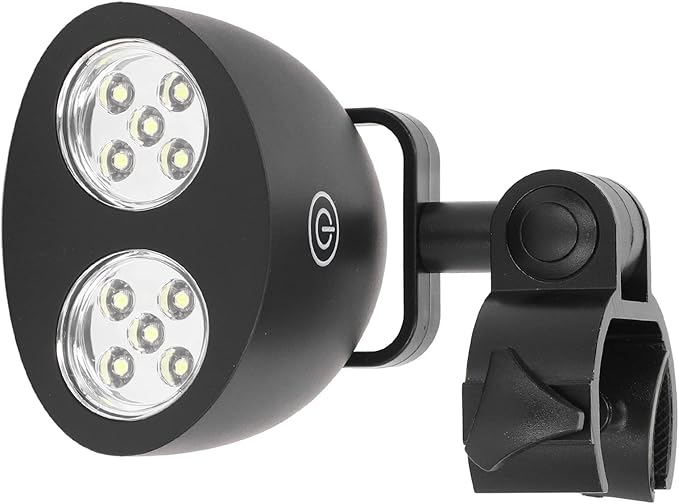 Barbecue Grill Light with 10 LED Lights, Wireless Camping Emergency Light for Gas Charcoal Electric Grill, Adjustable Clamp Touch Control 3 Brightness Modes