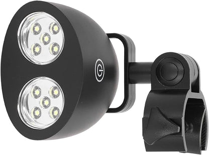Barbecue Grill Light with 10 LED Lights, Wireless Camping Emergency Light for Gas Charcoal Electric Grill, Adjustable Clamp Touch Control 3 Brightness Modes