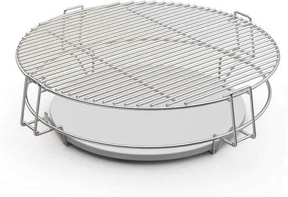 S24 (1-Pack) Cooking Grate System Grilling Accessory for Weber 22" Kettle Grill and Other Similar Size Kettle Grills