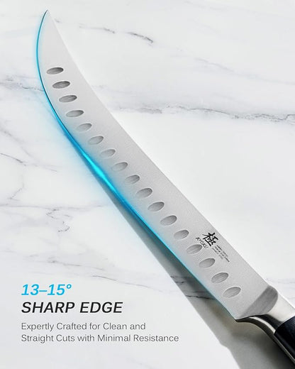 KYOKU Samurai Series Knife Japanese Style1 (Scimitar Knife, 10")