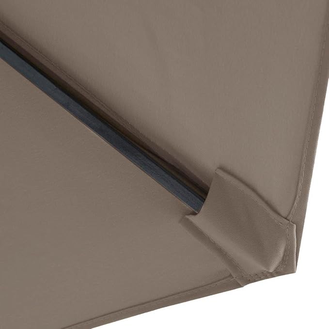 ontheway 11FT Patio Umbrella Enhanced Replacement Canopy Market Table 8 Ribs Umbrella Canopy