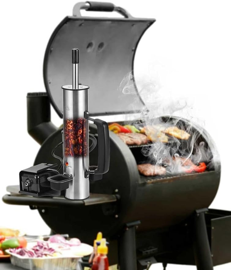 2026 Advanced Cold Smoke Generator, Tube for Pellet Smoker Upgrade, Smoker Attachment for Gas Grilling, Portable Cordless Electric, Hot or Cold Smoking: Fits Weber, Traeger, Pit Boss, East Oak ect...