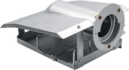 Wood Chip Housing Kit Replacement for Masterbuilt Digital Electric Smokers, Housing for Wood Chip Tray and 2" Diameter Loader, Replacement Parts 9907170027 for 20071117, MB20070619, MB20071117 etc.