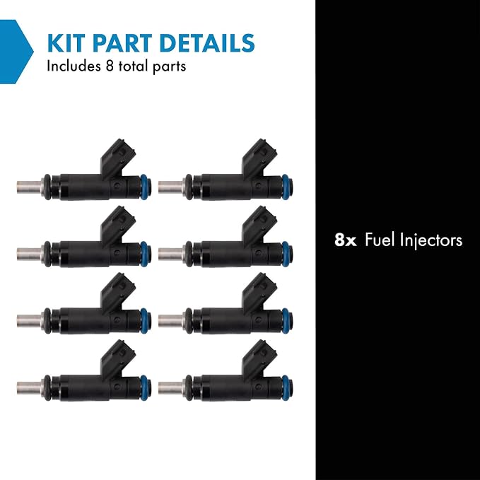 TRQ Fuel Injector Set | For 2005-2009 Chrysler 2005-2010 Dodge Jeep 2011-2013 Ram