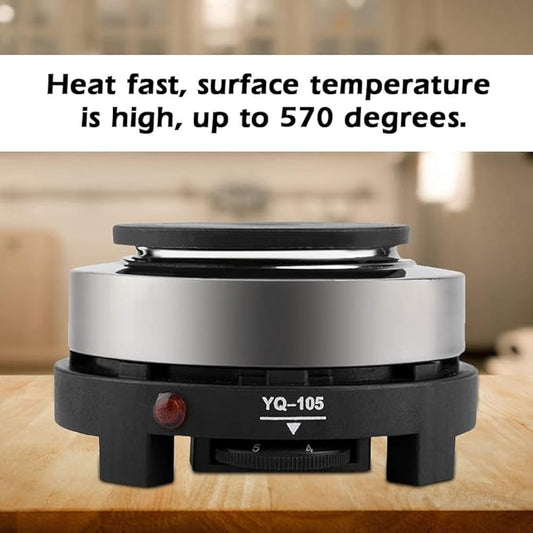 Nikou Portable Mini Stove, 500W Small Electric Hot Plate, Hot Burner Cooktop