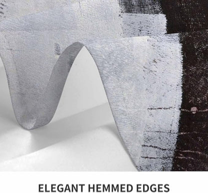 Tablecloth Black White Red Graffiti Table Cloth Rectangle Table 60 x 84 Inch Modern Classic Art Painting Rectangle Unique Creative Kitchen Decorations for Home Dinner Party