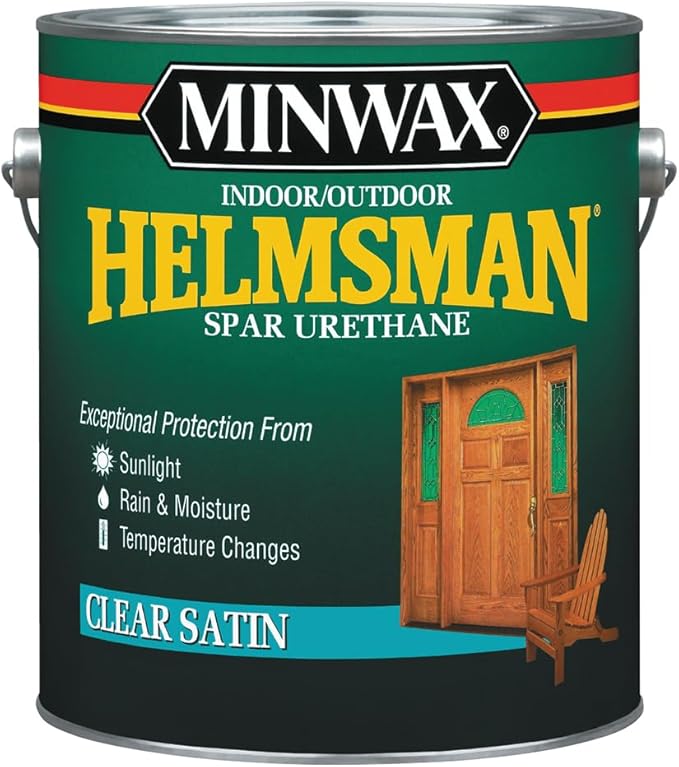 Minwax Helmsman Indoor/Outdoor Spar Urethane, Gallon, Satin