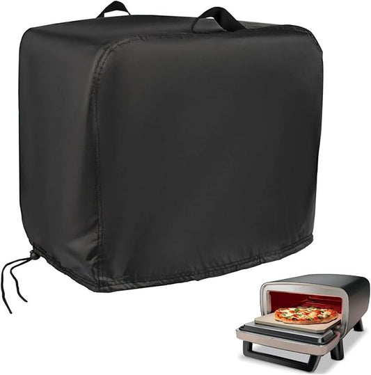 Pizza Oven Cover for Ninja Artisan Outdoor Oven/Tabletop Outdoor Grill | 21x17x12,Waterproof Dustproof Heavy Duty Oxford Fabric,for Artisan Electric Outdoor Pizza Oven with Stone 12inch MO201