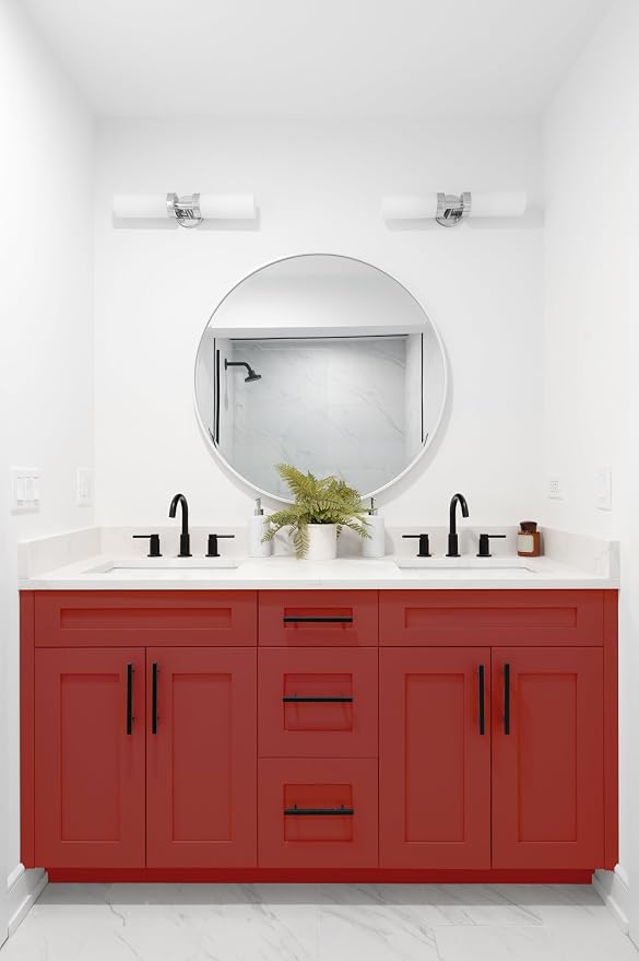 Beyond Paint All-in-One Refinishing Paint, No Sanding, Matte Finish for Cabinets, Countertops, Furniture and Doors, 1 Pint, Poppy