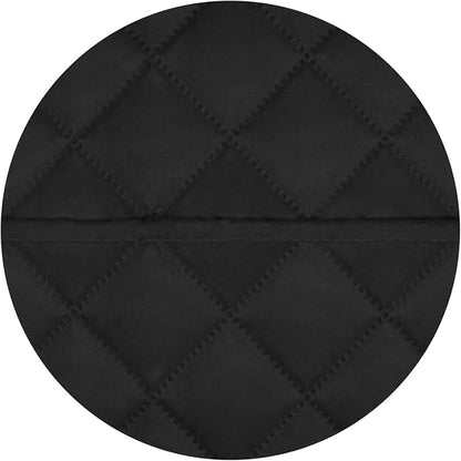 PureFit Reversible Quilted Sofa Cover Dog Couch Covers for Sofa, 28 in | Black/Black, Water Resistant Couch Protector, Washable Pet Couch Cover with Non Slip and Elastic Straps For Kids