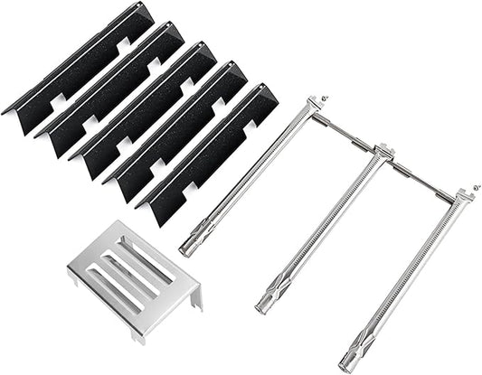 Grill Replacement Parts for Weber Spirit 2 Grill Parts GS4 Spirit II E310 E320 S310 S320 Parts for Weber GS4 Spirit 2 Flavorizer Bars 7636 67046 69797 68843 & Heat Deflector 67060 Stainless Steel