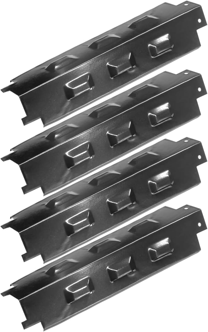 Hongso 14 5/8" x 4 1/4" Porcelain Heat Plate Shield Replacement Parts for Savor Pro GD4205S-M GD4210S GD4210S-B1, Charbroil 463439915 463436213, Thermos 461442114 Master Forge GD4833 GD4825 Gas Grills