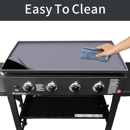URMONA Silicone Griddle Mat for Blackstone 17 Inch Griddle, ReusableHeavy Duty Food Grade Silicone Mat, Protects From Rodents, and Rust, Keeps It Clean To Prevent