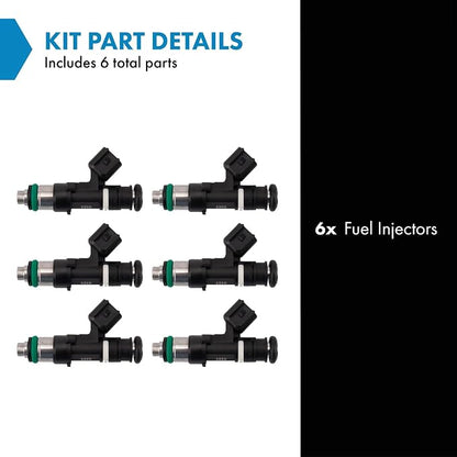 TRQ Fuel Injector Set | For 2005 Ford Explorer Explorer Sport Trac Mercury Mountaineer
