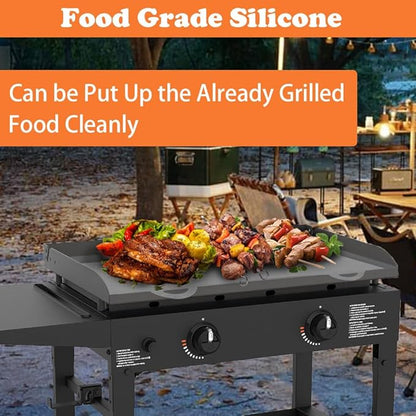 Blackstone Silicone Griddle Cover for 22 Inch Blackstone Grill Cover Flexible & Easy Grip Handle Prevents Splatter & Retains Heat Dishwasher Safe Lid for Easy Cleaning Grill Accessories