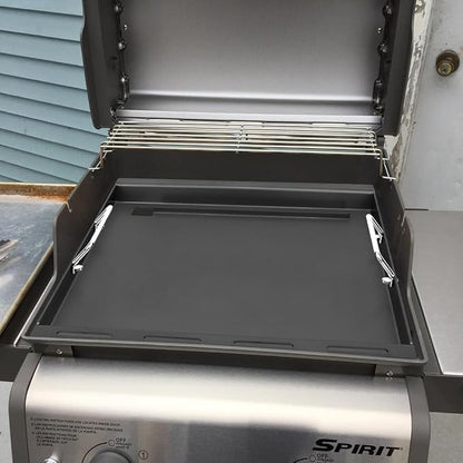 Full-Size Griddle Inserts for Weber Spirit 300 Series(2025 Models) E310 E325 EP325, Flat Top Griddle for Spirit II/I 200 Series(2016-2024) E-210 E-220 S-210 S-220, Replace for Weber 7637 Grill Grates