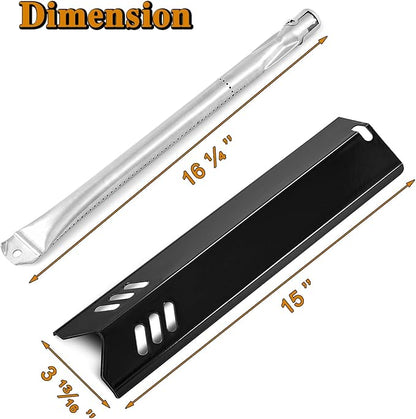 GR2205723-OG-00 Grill Replacement Parts for Outdoor Gourmet 6 Burner Grill Parts GR2323101-OG-00 162193 FSOGBG1108 Heat Shield 4 Burner GR2215120-OG-00 5 Burner GR2323101-OG-00 Burner Tube Heat Plates