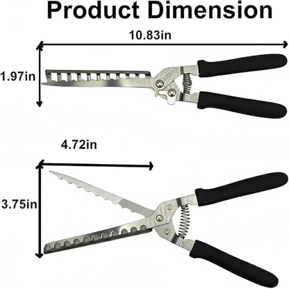 Rib Membrane Removal Tool, High Duty Premium Stainless Steel, for BBQ Grilling and Cooking ，Membrane Remover for Ribs，Easy Insert Pointed Tip, Ergonomic Non-Slip Silicone Handle