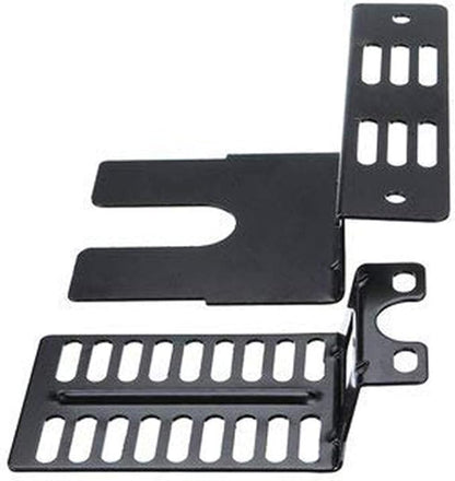 Motor Bracket, 2PCS Stainless Steel Barbecue Grill Use Tool, High Hardness Safe Outdoor Camping Rotisserie Support Plate BBQ Accessories, Easy Install