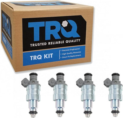 TRQ Fuel Injector Set | For 1996-2002 Dodge Dakota 1996-2000 Jeep Cherokee 1997-2002 Wrangler