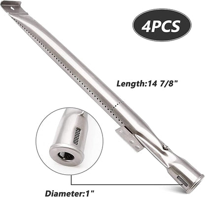 Grill Replacement Parts for Home Depot Nexgrill 720-0830H, 720-0783E, BHG 720-0783W, 720-0783H Gas Grill Models. Porcelain Steel Heat Plates, Grill Burners and Igniters for Members Mark 720-0830F