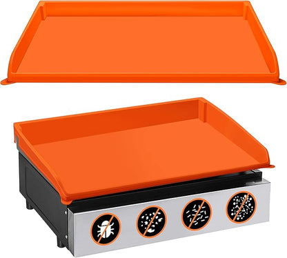 NancyL 17" Griddle Cover for Blackstone, Upgraded Full-Edge 17 Inch Grill Cover Mat Blackstone Accessories, Protect Griddle from Rust, Rodents, Insects, Debris