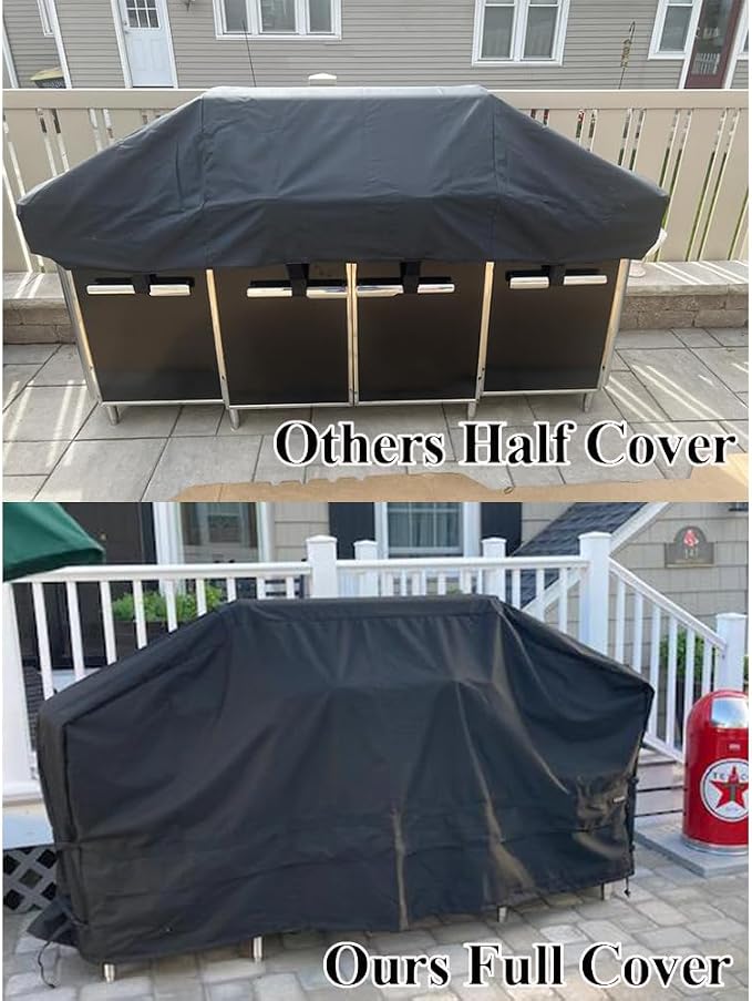 92 Inch Grill Center Cover Waterproof Heavy Duty Outdoor Summit | Gas Grill Center BBQ Cover