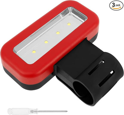 Grill Light, LED Grill Lights for Outdoor Grill, Super-Bright BBQ Light, 3 Adjustable Brightness Work Light for Camping Hiking, Waterproof Heat-Resistant Smoker BBQ Grilling Accessories Gifts for Men