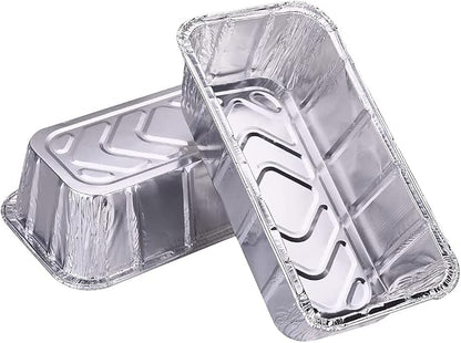 30-Pack Grease Tray Liner Grease Cup Liners for Members Mark 4-Burner and Pro-Series 5-Burner Outdoor Flat Top Gas Griddle l Drip Pans Disposable Aluminum Foil