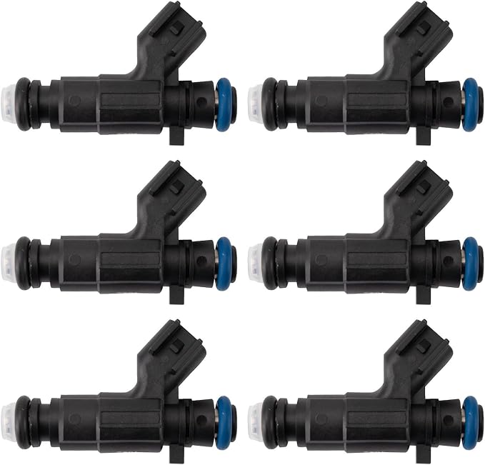 TRQ Fuel Injector Set | For 2005-2008 Buick LaCrosse 2004-2006 Rendezvous Cadillac CTS SRX 2005-2006 STS