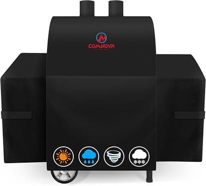 Comnova Grill Cover for Char Griller 3-Burner Gas Grill - 600D Premium Grillin' Pro Grill Cover for Char Griller Waterproof & Heavy Duty, Fits Grillin' Pro 3001 Models - 48" L x 27" W x 44" H (3055)