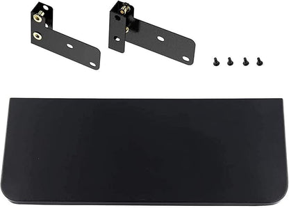 Folding Front Shelf with Bracket Fits for Traeger Pro 34, Texas Elite 34, Century 885 Costco and Eastwood 34, 36.75" x 11.5" Porcelain Steel Grill Accessories Replacement for BAC363 Folding Shelf