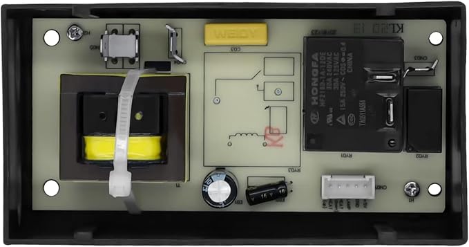 9907180024 Power Circuit Board Replacement Part Compatible with Masterbuilt Digital Electric Smoker 20070910, MB20074719, MB20073119, MB20073919, MB20075519, MB21073219, MB21074519
