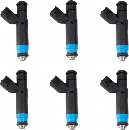 TRQ Fuel Injector Set | For 1999-2001 Jeep Cherokee 1999-2004 Grand Cherokee Wrangler