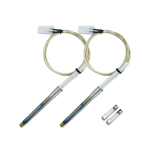 Hot Rod Igniter Kit for Camp Chef Wood Pellet Grills,for Z Grills and Cuisinart Wood Pellet Smoker Ignitor,Replacement Part PG24-21,2 Pack