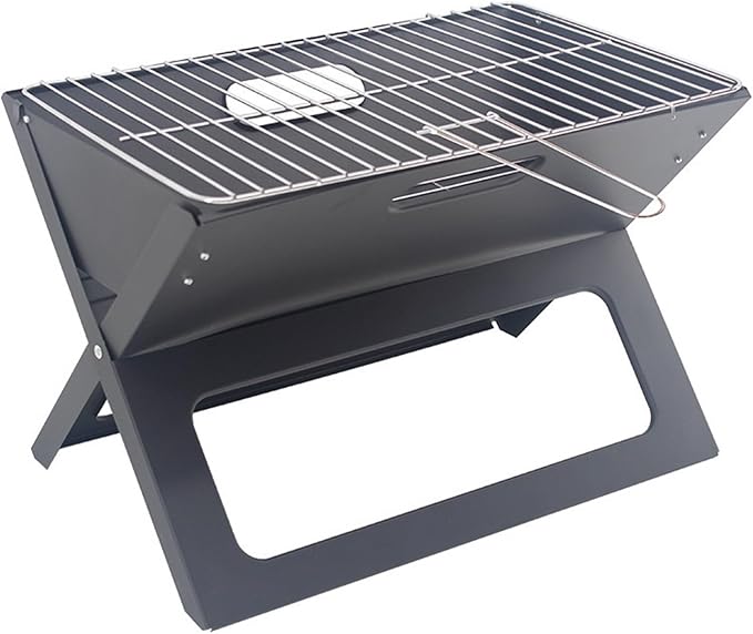 Foldable and Portable Portable Charcoal BBQ Grill Tabletop Camping For Home Party Outdoor Backyard Heat Resistant