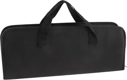 20 Pcs Stainless Steel BBQ Grill Tools Set, Heavy Duty Outdoor Barbecue Utensils Kit with Spatula, Tongs, Fork, Skewers, Meat Thermometer & Storage Bag for Camping, Backyard, Picnic
