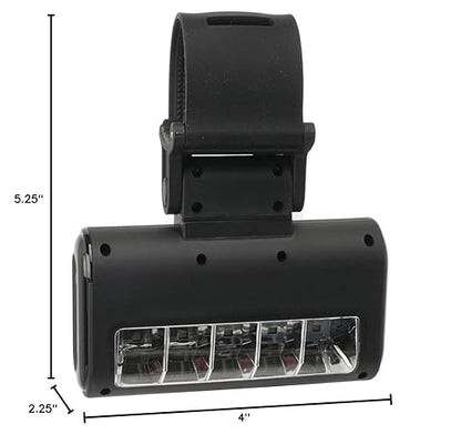 Mr. Bar-B-Q Super Bright BBQ LED Grill Dual Action Light, Adjustable Light Head & Strap for Entire Grilling Space, Water & Heat Resistant