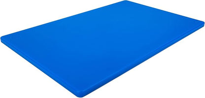Thirteen Chefs Large 18 x 12 Blue Cutting Board - 1/2" Thick HDPE Plastic for Fish and Seafood, Professional Restaurant Quality Poly with NSF Stamp