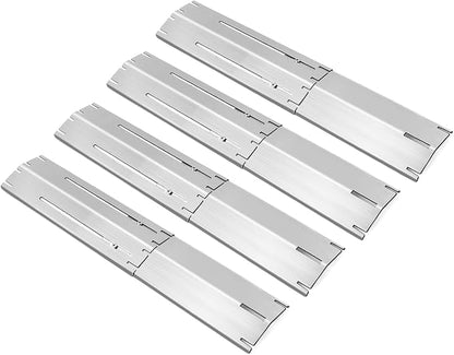 Adjustable Heat Plates Replacement for Nexgrill, Dyna Glo, Charbroil | Derurizy Grill Replacement Parts, Universal Heat Shield, Burner Covers Guard, Heat Diffuser