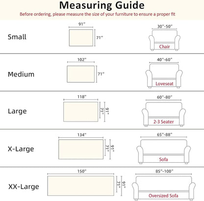 WEYOND Boho Couch Cover, Chenille Sofa Covers Washable, 91" x 150", Coffee | Couch Covers for 3 Cushion Couch Sofa Pet Friendly, Bohemian Sofa Slipcovers for Sectional Sofa, Loveseat, 2 3 4 Seater