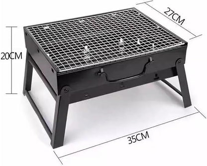 Folding Outdoor Portable Barbecue Grill, Household Charcoal Carbon Grill(S)