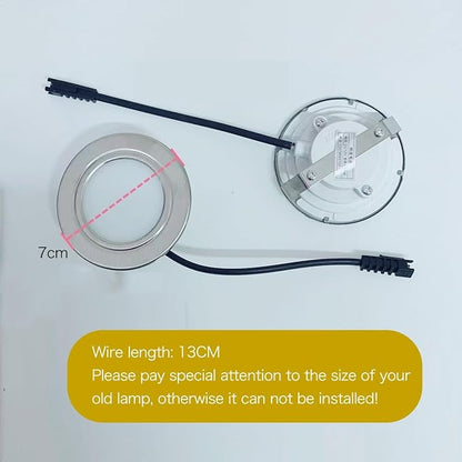 2PCS Extractor Hood Lighting Led Cold Light DC12V/1.5W Integrated Cooker Universal Accessories Light Plate
