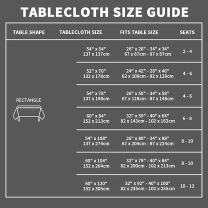 Romanstile 100% Waterproof Clear Plastic Tablecloth, Vinyl Square PVC Table Cloths Protector Spill Oil Proof Wipe Clean Transparent Table Cover for Dining/Camping/Parties - 70 x 70, Crystal Clear