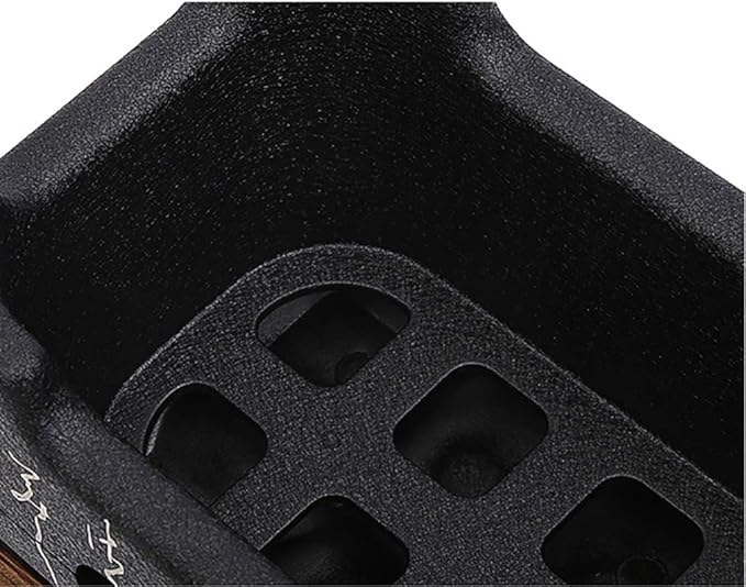 BBQ Barbeque Barbecue Grill,Portable Household Charcoal Barbecue Stove,Split Type Easy to Clean,Indoor and Outdoor，2 Size (Size : 15cm15cm)