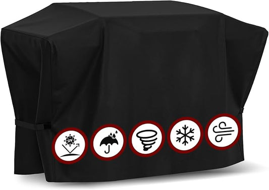 SHINESTAR Griddle Cover for Blackstone 28 Inch Griddle with Hood, Heavy Duty 5483 Flat Top Grill Cover with Velcro, Waterproof & UV-Resistant BBQ Cover for Blackstone 2-3 Burner Grill