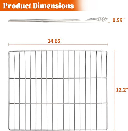 9007170303 Smoking Rack for Masterbuilt 30 inch Electric Smoker Grill Grid Cooking Grates Replacement Parts Stainless Steel Grilling Gride Master Built MB20071117 20071117 Accessory