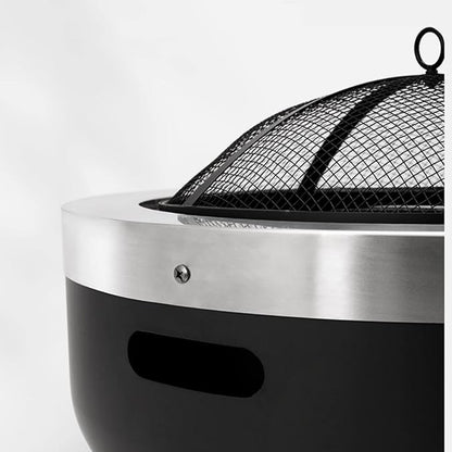 Grill Outdoor Camping Household Barbecue Table Charcoal Stove Courtyard Fire Basin Villa Rack Fireplace Tea BBQ Grill