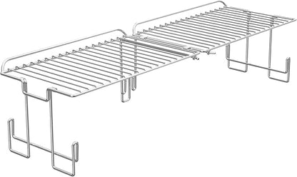 onlyfire Griddle Warming Rack for 28" Griddles, Keep Foods Warm and Create Extra Cooking Space